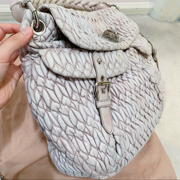 MIU MIU Matelassé leather bag - Picture 6 of 15